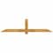 Ekena Millwork Eugene Rough Sawn Timber Gable Bracket, Western Red Cedar, 72"W x 18"H x 2"D x 4"F, 6/12 Pitch GBW072X18X0204EUG00RWR - alternate 1